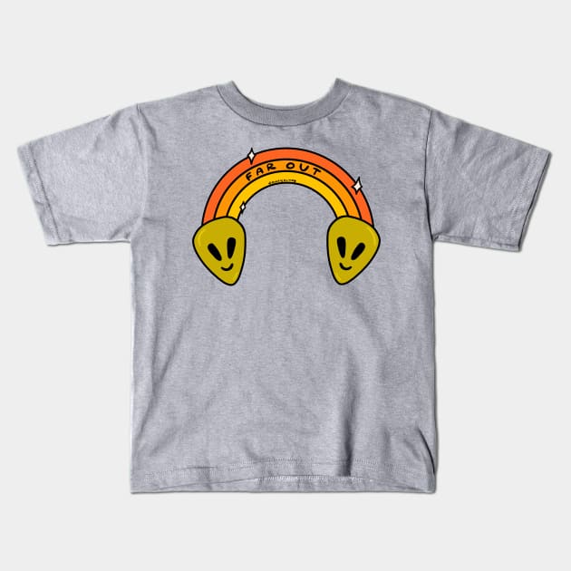 Far Out Kids T-Shirt by Doodle by Meg